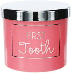 Pavilion - First Tooth - Pink Baby Girl Keepsake Box