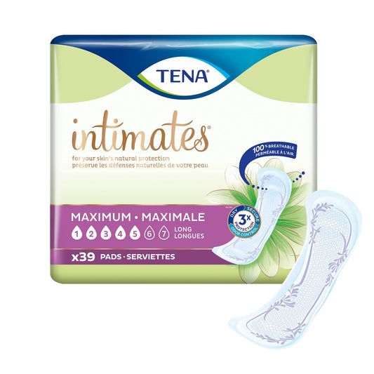 TENA InstaDRY Heavy Pads, 39 Count