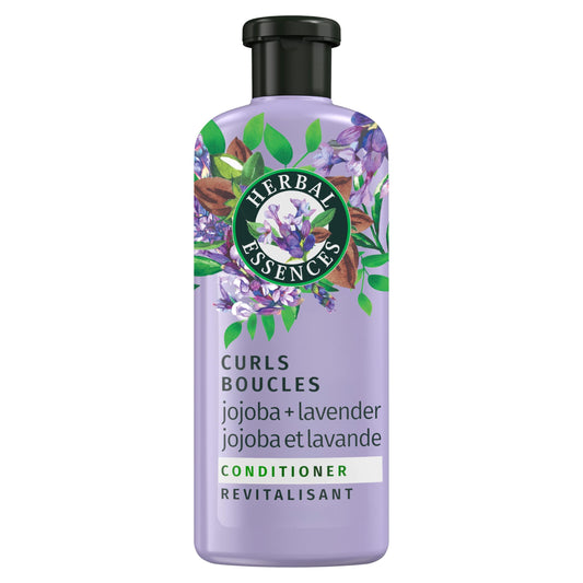 Herbal Essences Jojoba Oil & Lavender Curls Conditioner, Purple, 400 mL