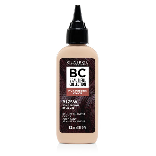 Clairol Professional Beautiful Collection Hair Color, 175W Wine Brown, 3 Fl Oz - Packaging May Vary