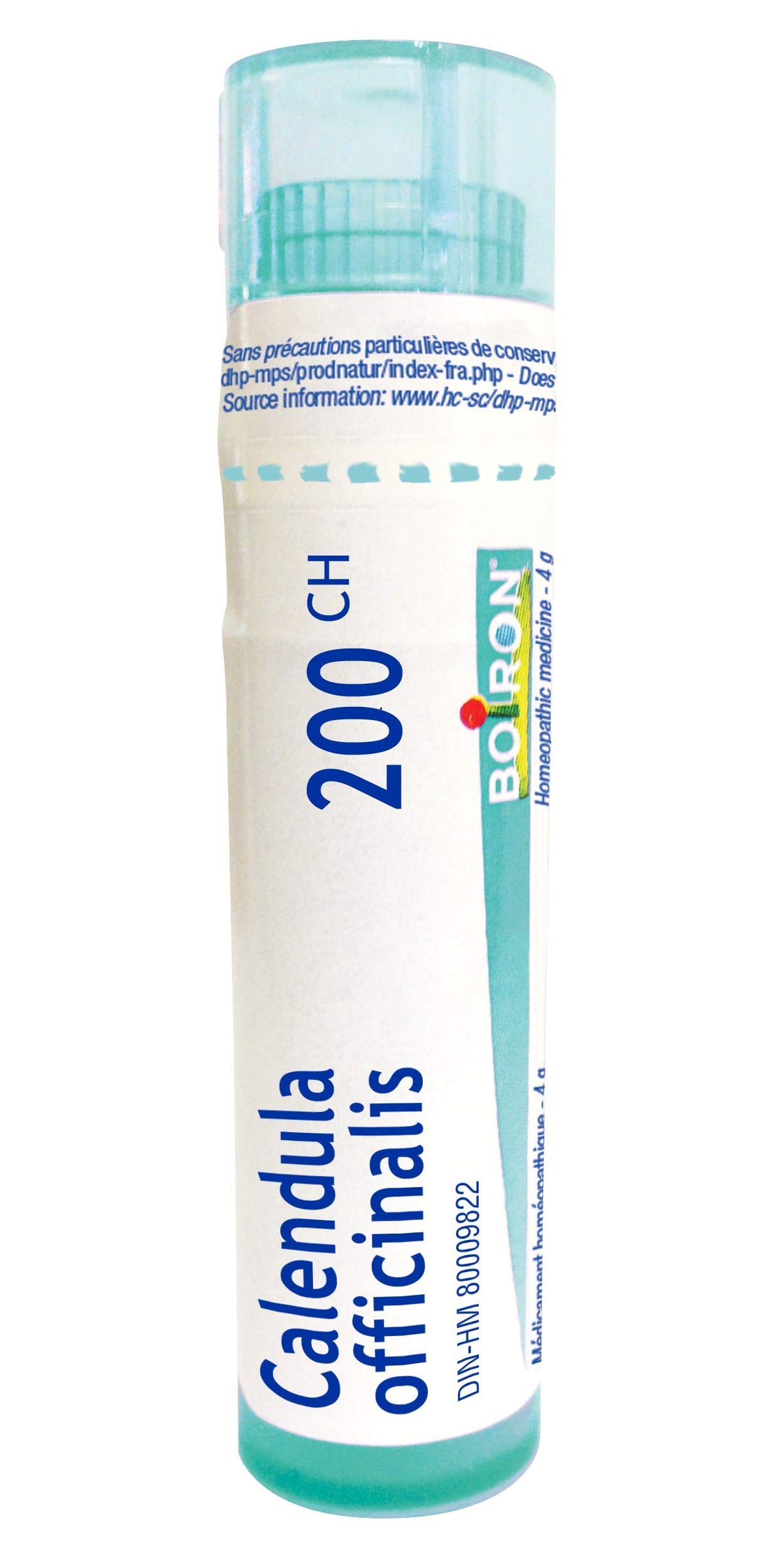 Boiron Calendula officinalis 200ch,Homeopathic medicine. Each tube contains 4 g (approximately 80 pellets)