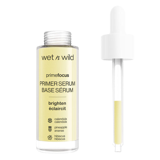 Wet n Wild Prime Focus Brightening Primer Serum Off-White Brighten, (1114618)