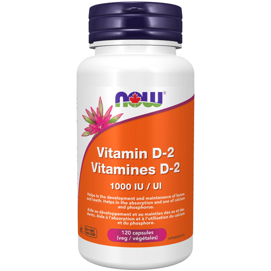 NOW Supplements, Vitamin D 1,000 IU Dry, High Potency, Strong Bones, Structural Support, 120 Veg Capsules