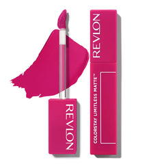 Revlon Lipstick, ColorStay Limitless Matte Liquid Lipstick, Vegan Formula, No-Budge Matte, Longwear Lipstick, Long Lasting, Lightweight/Comfortable, Waterproof, 007 Icon Era, 0.17 fl oz/ 5ml