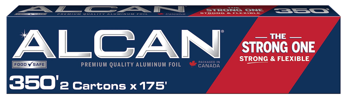 ALCAN Aluminum Foil Standard The Strong One, 12 Inches x 175 Feet 1 Count (Pack of 1)