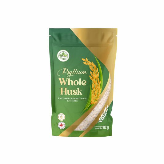 Yogti Whole Psyllium Husk, 912 g