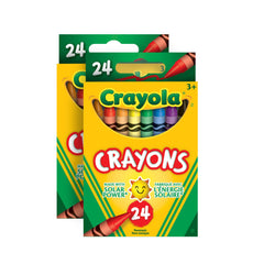 Crayola 2 pack 24ct Crayons Bundle - Amazon, Multi