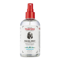 THAYERS Alcohol-Free Witch Hazel Unscented Face Mist Toner Skin Care with Aloe Vera, Natural Gentle Facial Toner, for All Skin Types, 237mL