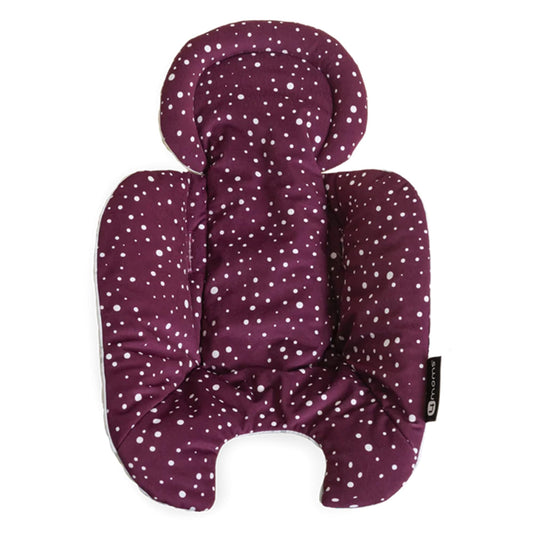 4moms rockaRoo and mamaRoo Infant Insert, for Baby, Infant, and Toddler, Machine Washable, Soft, Plush Fabric, Reversible Design, Maroon