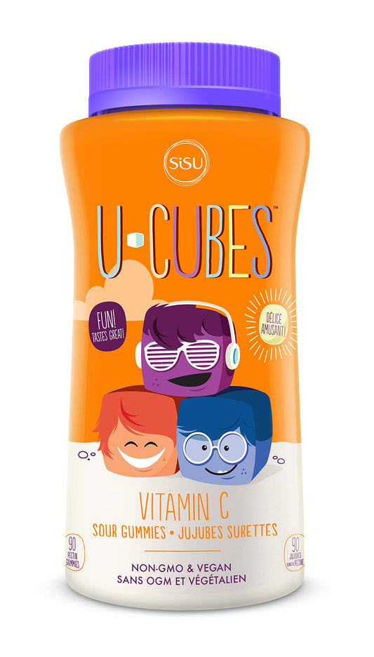 U-Cubes Vitamin C Sour Gummies