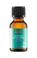 Thursday Plantation Peppermint Oil - Pure Essential Oil for Diffuser & Home Use, Ideal for Fresh Scent & Soothing Applications - 25ml