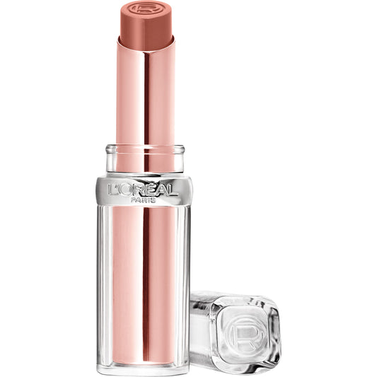 L’Oréal Paris Glow Paradise Balm-in-Lipstick, Tinted Lip Balm with Pomegranate Extract for Sensitive Lips, Luminous Coral, 0.1 oz.