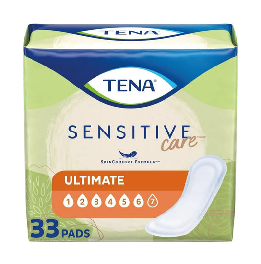 TENA Intimates Ultimate Pads, Heavy 16 Inch Bladder Control Pads, 54305 - Pack of 33