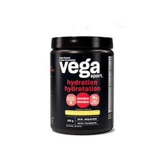 Vega Sport Hydration Electrolyte Powder, Plant Based for Fast Post Workout Hydration – Sugar-Free Lemon Lime, 40 Servings, 168 grams