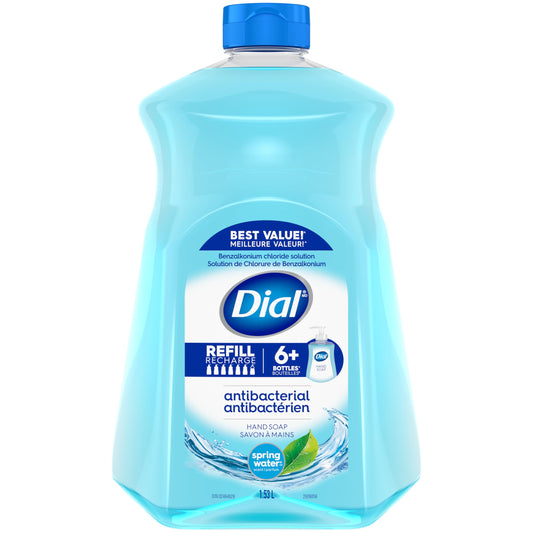 Dial Complete Antibacterial Foaming Hand Wash Refill Spring Water 946 ml Plastic Bank
