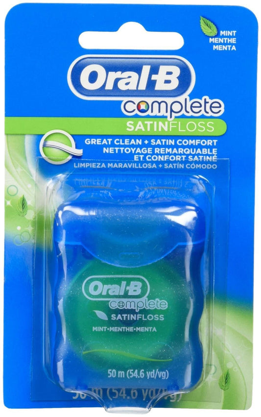 Oral B Satin Floss - Mint - 55 yd