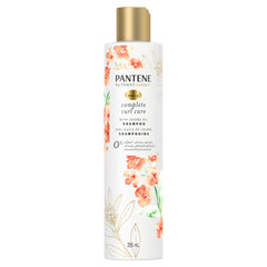 Pantene Sulfate Free Curly Hair Shampoo, Anti Frizz, Adds Shine and Definition to Curls with Jojoba Oil, Safe for Color Treated Hair, Nutrient Blends, 285 mL