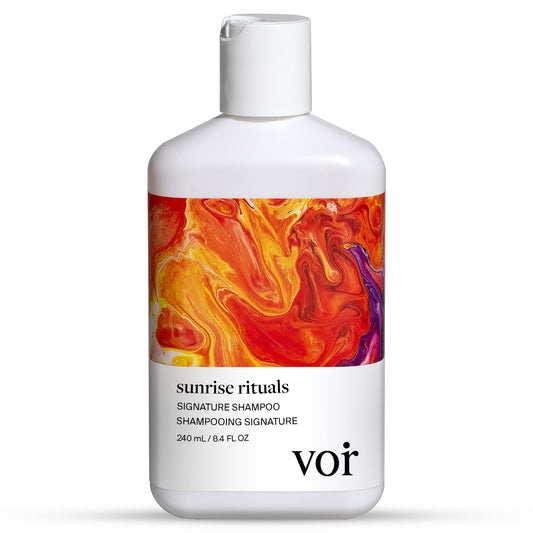 Voir Haircare Hyaluronic Acid Shampoo - Hydrating & Smoothing Formula for Frizzy Hair - Sulfate Free Shampoo for Enhanced Shine & Moisturizing Scalp Care, For All Hair Types, 8.4 FL Oz