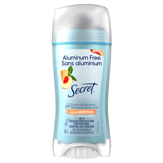Secret Clinical Strength Invisible Solid Antiperspirant and Deodorant, White Peach, 68 g