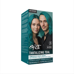 SPLAT Tantalizing Teal Semi Permanent Hair Dye – Vegan and Sulfate Free Hair Colour Lasts Up to 30 Washes