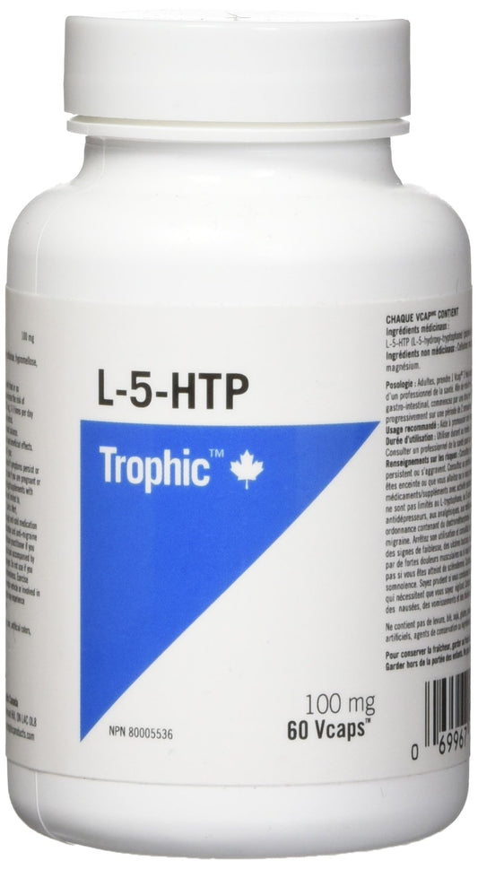 Trophic L-5-HTP (100mg), 60 Count