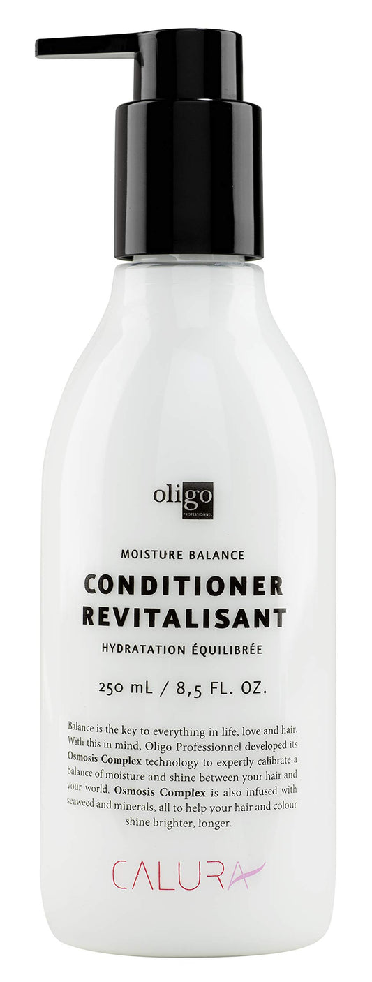 Oligo Professionnel Calura Moisture Balance Conditioner, Paraben Free Moisture Conditioner for Oily Hair with Osmosis Complex Technology, 250mL