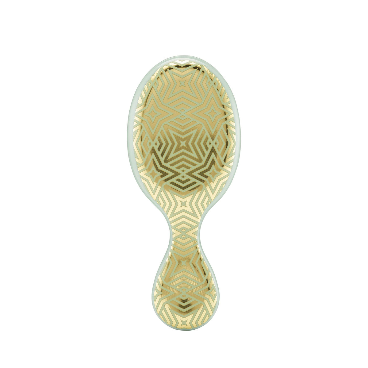 Wet Brush Squirt Detangler Hair Brushes - Jade, Geo - Mini Detangling Brush with Ultra-Soft IntelliFlex Bristles Glide Through Tangles with Ease - Pain-Free Comb for All Hair Types