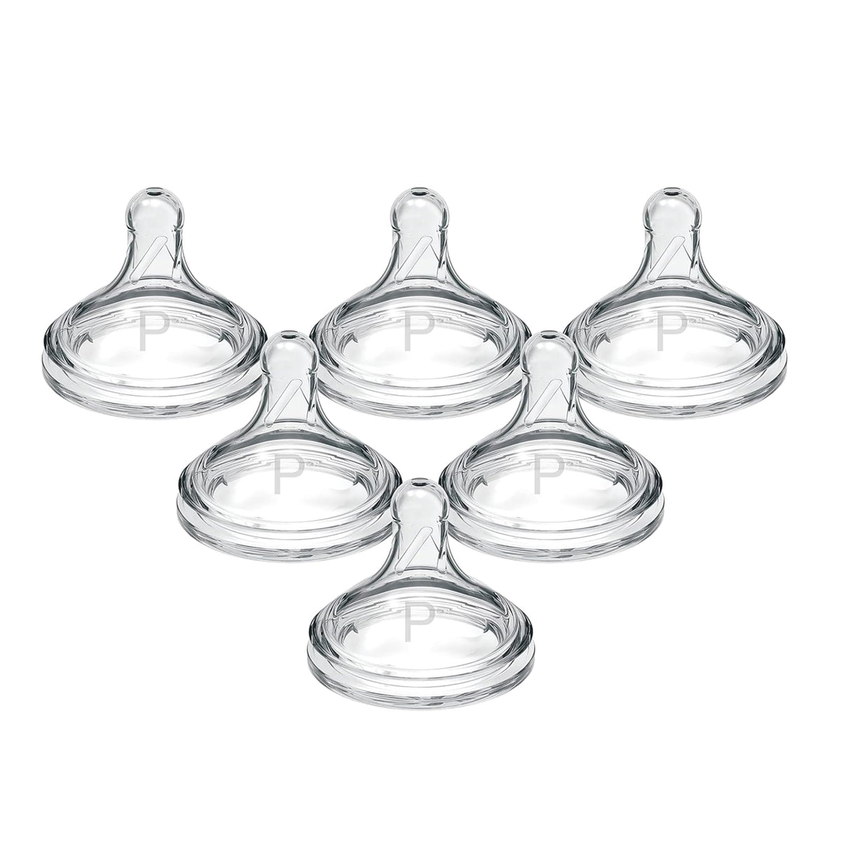 Dr. Brown's Options+ Wide-Neck Baby Bottle Nipple, Preemie (0 Months+), 6 Count