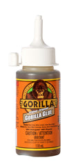 Gorilla Glue Original, Indoor and Outdoor Use, 100% Waterproof Formula, Versatile Bonding Adhesive, Easy Application Nozzle, 4 oz / 118 mL (Pack of 1)