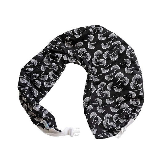 Zenoff Products Nursing Pillow Slipcover, Flowing Fans, Black, White [Only Pillow Slipcover]