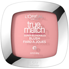 L'Oreal Paris True Match Super-Blendable Blush, Soft Blush Powder, Baby Blossom, 0.21 oz.