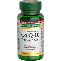 NATURE'S BOUNTY Co Q-10, 200 mg, Extra Strength, Clinically Shown to Promote Heart Health, 48.9 g