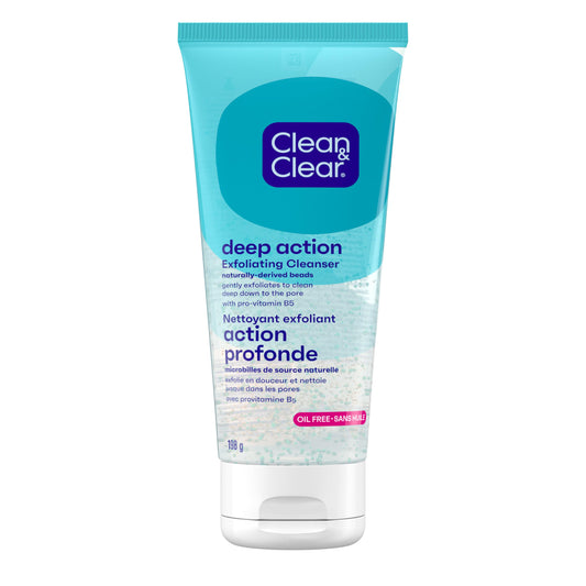Clean & Clear Deep Action Exfoliating Scrub, 198g