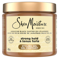 SheaMoisture Jamaican Black Castor Oil Strong Hold Hair Styling Gel With Flaxseed 425 g