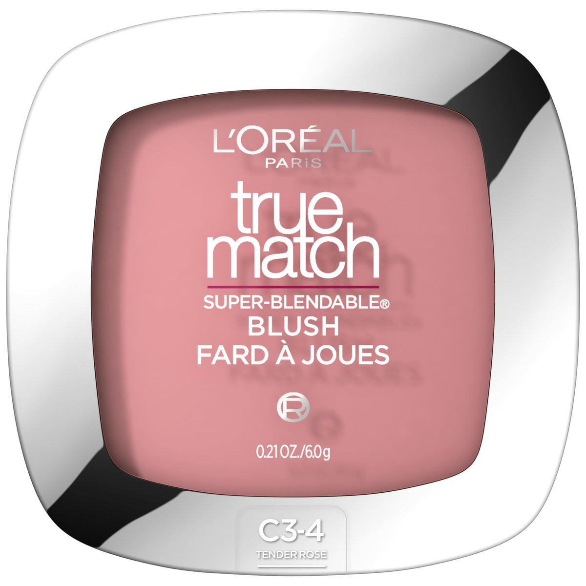 L’Oréal Paris True Match Super-Blendable Blush, Tender Rose, 0.21 Ounce