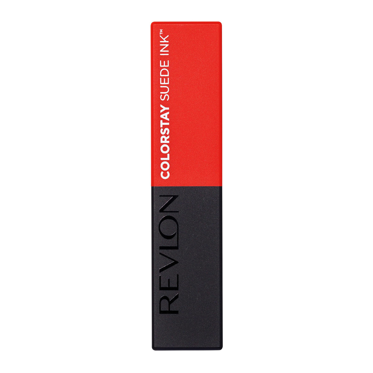 REVLON Lipstick, ColorStay Suede Ink, Built-in Primer, Infused with Vitamin E, Waterproof, Smudgeproof, Matte Color, 007 Feed The Flame (Pack of 1)