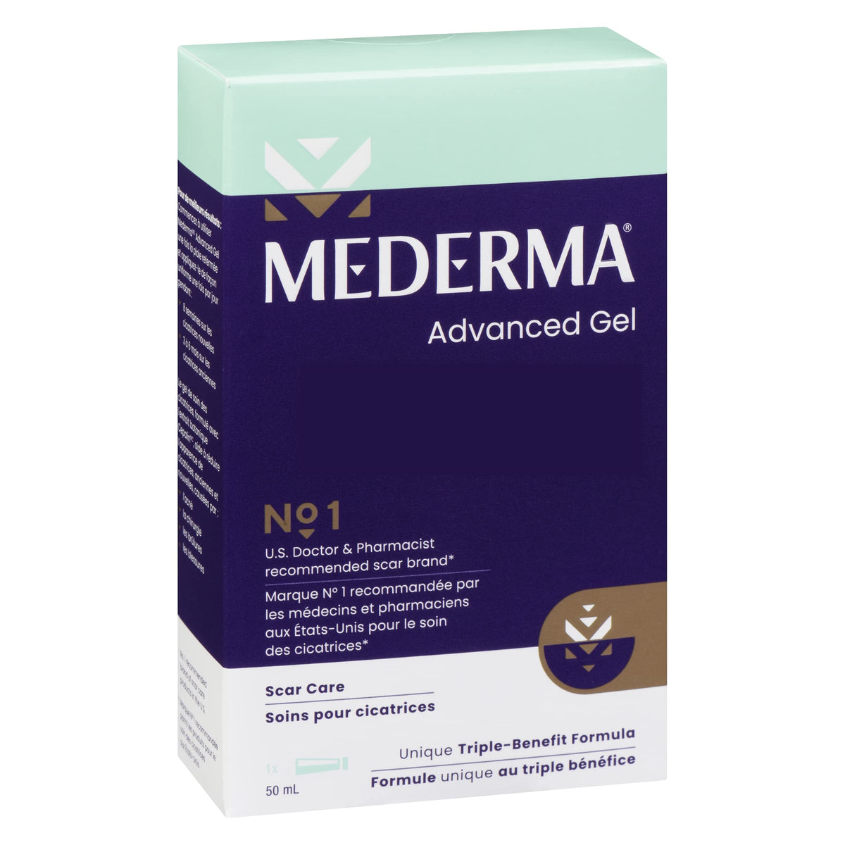 Mederma Advanced Scar Gel, Treats Old and New Scars, Reduces the Appearance of Scars from Acne, Stitches, Burns and More, 50 ml