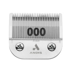 Andis Size 000 Graduation Blade Close Cutting - 1/50" - .5 mm, 1 Count (Pack of 1), 64480