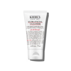 Kiehl's Ultra Facial Cleanser, Lightweight Foamy Facial Cleanser, Enriched Formula that Replenishes Skin Barrier, Gently Exfoliates and Moisturizes, Suitable for All Skin Types - 75ml