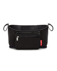 Skip Hop Universal Stroller Organizer: Insulated Beverage and Essentials Stroller Caddy, Black