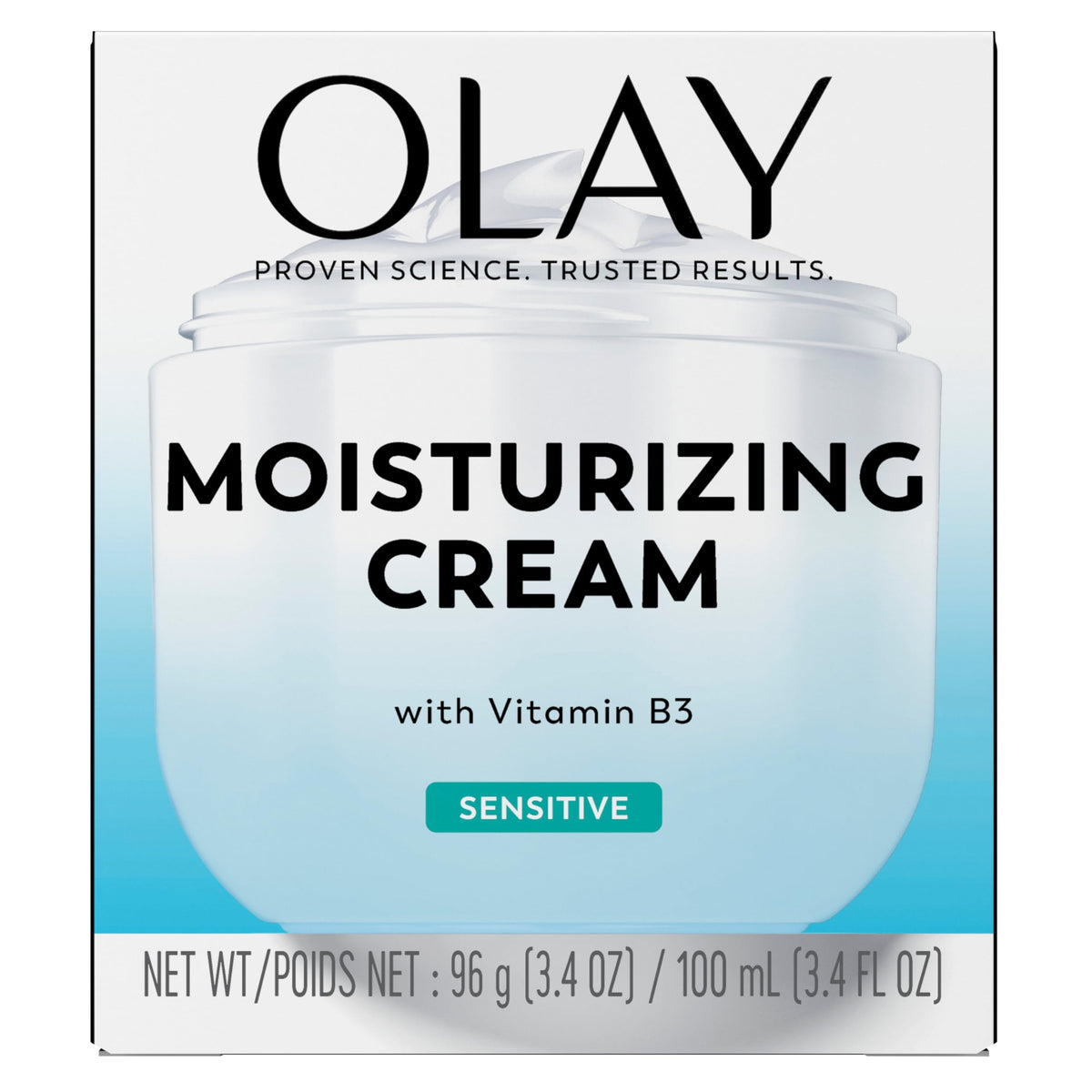 Olay Moisturizing Sensitive Skin Cream, 100 mL