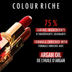 L’Oréal Paris Colour Riche Original Satin Lipstick, Hydrating Formula with Vitamin E & Argan Oil, Rouge St. Germain, 0.13 oz.