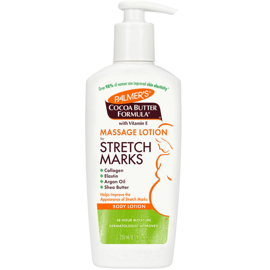Palmer’s Cocoa Butter Formula Massage Lotion For Stretch Marks, Pregnancy Skin Care, 8.5 Ounces