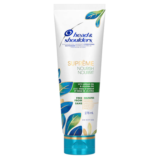 Head & Shoulders Supreme Nourish Hair & Scalp Conditioner, 278 Milliliters