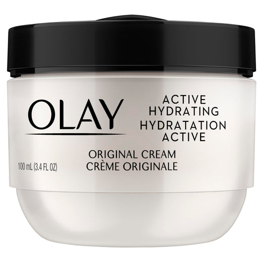 Olay Active Hydrating Cream, Face Moisturizer, 100 mL