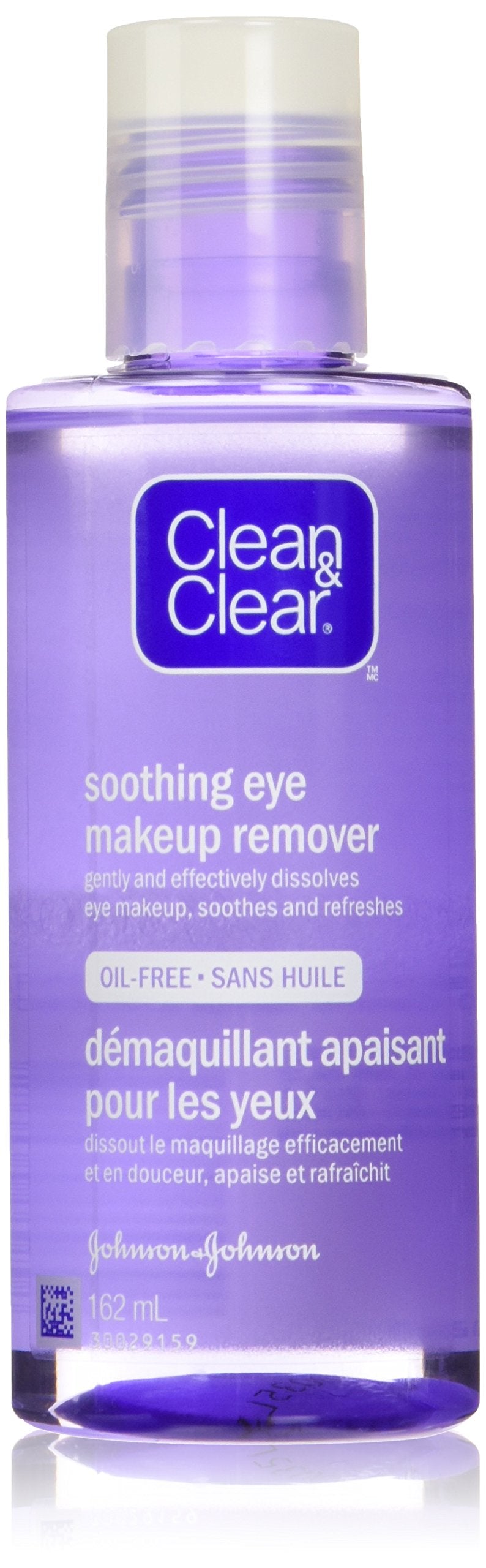 Clean & Clear Soothing Eye Make-Up Remover, 162ml