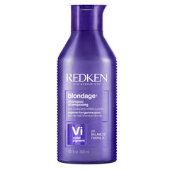 Redken Blondage Color Depositing Purple Conditioner, For Blonde Hair, Neutralizes Brass & Moisturizes Hair, With Pure Violet Pigments, Tones Hair for Cool and Ash Blonde Colors