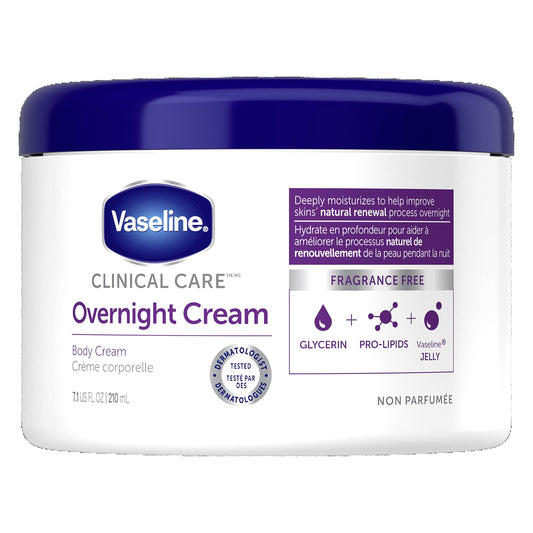 Vaseline Clinical Care Body Cream for Extremely Dry Skin to Help Restore Skin's Moisture, 201g