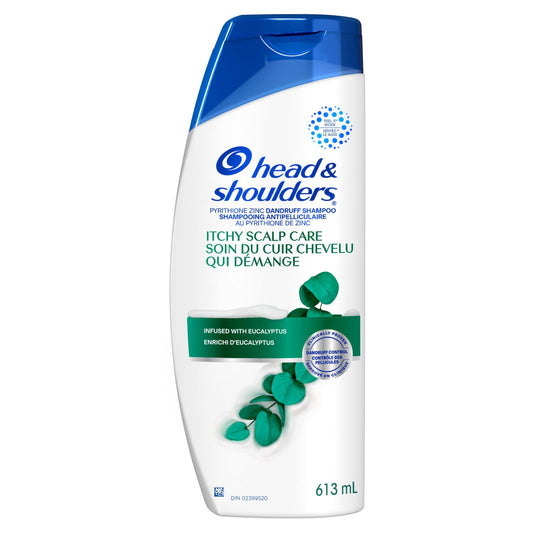 Head & Shoulders Itchy Scalp Shampoo, 613ML White,Blue,Green,1