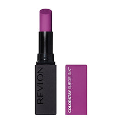 REVLON Lipstick, ColorStay Suede Ink, Built-in Primer, Infused with Vitamin E, Waterproof, Smudgeproof, Matte Color, 013 Stir The Pot, 0.09oz / 2.5g (Pack of 1)